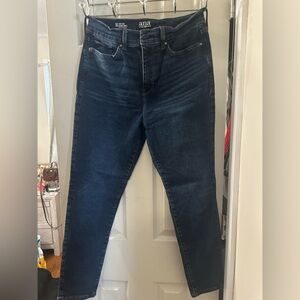 a.n.a Women's Dark Blue Skinny Jeans